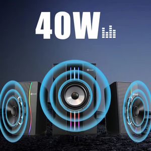 Kisonli TM-9100A <span class=keywords><strong>PC</strong></span> 2.1 màu xanh răng <span class=keywords><strong>Woofer</strong></span> loa với điều khiển từ xa - Product Image 5