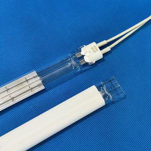 Lampes infrarouges blanches semi-étanches à faible puissance, émetteurs IR à ondes courtes, tubes jumeaux pour soudage sonique - Product Image 3