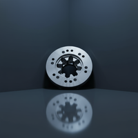 Pignon d'engrenage en acier inoxydable usiné CNC, transmission de puissance, composants métalliques de précision OEM, prototypes personnalisés de petite taille