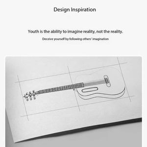 Vente en gros Guitare folk Débutant Débutant Instrument de guitare en bois Tilleul complet - Product Image 2