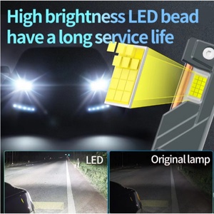 Ampoule LED HADUDU K9C Pro H7 H4 H11 avec tube en cuivre plus large, lumières LED H1 HB3 9005 HB4 9006 12V pour phare de voiture - Product Image 2