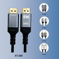 Câble HDMI Fibre Optique 8K, Plusieurs Styles de Boîtiers, Cordon Optique HDMI Haute Vitesse UHD, Marquage Source pour TV, Moniteur, Projecteur