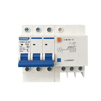 Disjoncteur à courant résiduel Choso COB1LE-63 RCBO 3P 1P + N 2P 3P + N 4P 40A 63A 1A 32A PA66