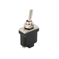 Interrupteur à bascule industriel étanche de précision 12V SPST OFF-ON avec bornes à vis 2 broches pour le contrôle de l'alimentation