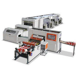 A4 Paper Making Machinery Two Roll/Four Roll A4 Paper Sheet Cutting Machine With Packaging