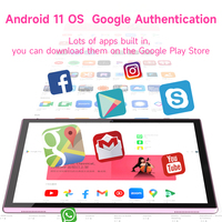 EXW Tablet PC Android 12 10.1 inci, RAM 2GB penyimpanan 32GB 1.3GHz Quad Core layar sentuh kapasitif buatan Tiongkok