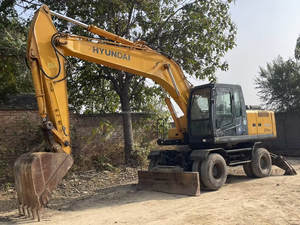 Excavadora de ruedas Excavadora Hyundai para la venta Proporcionada Excavadora de orugas original de Corea Obras de construcción Energía Minería - Product Image 5
