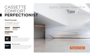 <span class=keywords><strong>Midea</strong></span> Smart 24000btu Modo de viento suave cassette de cuatro vías montaje en techo multi split VRF vrv sistema inversor de aire acondicionado - Product Image 5