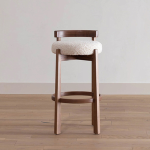 Tabourets <span class=keywords><strong>de</strong></span> <span class=keywords><strong>bar</strong></span> modernes en bois <span class=keywords><strong>de</strong></span> chêne à dossier haut Chaise <span class=keywords><strong>de</strong></span> <span class=keywords><strong>bar</strong></span> pour cuisine, jardin, maison, restaurant, comptoir <span class=keywords><strong>Tabouret</strong></span> <span class=keywords><strong>de</strong></span> <span class=keywords><strong>bar</strong></span> <span class=keywords><strong>de</strong></span> luxe personnalisé - Product Image 5