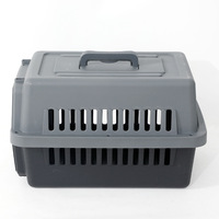 Étuis de transport pour animaux de compagnie personnalisés, en plastique, portables, respirants, légers, écologiques, robustes et durables pour le transport aérien