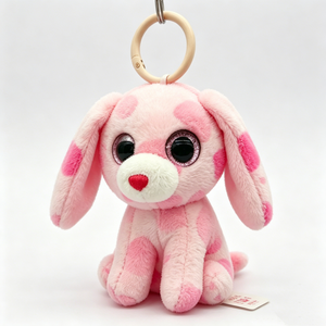 Custom <b>Mini</b> Bear Cartoon Plush Stuffed Animal Keyring Embroidered Bear Plush <b>Backpack</b> Charm Stress Relief Bear Plush Bag Pendant - Product Image 6