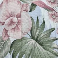 Tissu polyester imprimé nano en relief 3D pour la literie, housse de couette