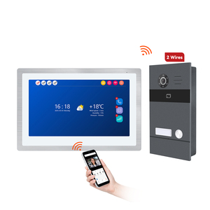 Sistema de Intercomunicación con Video IP Tuya Morning Tech, <span class=keywords><strong>Videoportero</strong></span> WiFi con Audio Bidireccional y Desbloqueo Remoto para Proyectos Residenciales - Product Image 1