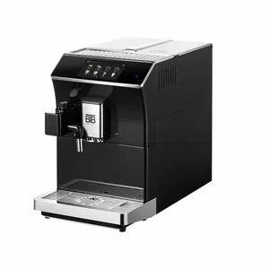 자동 익스프레스 에스프레소 커피 머신 메이커 전문 카푸치노 에스프레소 머신 커피 메이커 그라인더 포함