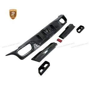 Kit de carrocería MSY actualizado para <span class=keywords><strong>Rolls</strong></span> <span class=keywords><strong>Royce</strong></span> Ghost RR4 2020 + modelo de estilo de coche difusor trasero de labio delantero ala de <span class=keywords><strong>techo</strong></span> LWB faldas laterales kit de carrocería - Product Image 4