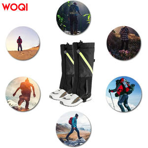 Guêtres imperméables Woqi pour la randonnée, l'alpinisme, la protection contre la neige, protection des jambes, néoprène, tissu Oxford, adulte - Product Image 2