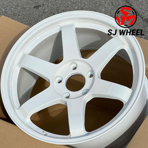SJ Hot Sale Multi-Spoke Five- Spoke Design Forged <strong>Wheels</strong> Gloss <strong>White</strong> Custom Rims for Passenger Cars for Luxury Cars - Product Image 2