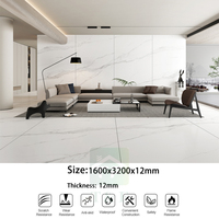 Meilleure vente 1600x3200mm pierre frittée mate antidérapante dalle de porcelaine de marbre polie carreaux de mur polis dalles de porcelaine