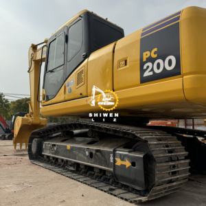 Excavadora de cadenas PC200-7 de segunda mano de alta calidad, origen Japón, motor principal, bajo precio, maquinaria para movimiento de tierras - Product Image 4