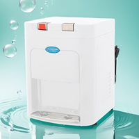 Mini-distributeur d'eau électrique chaud et froid sur table, à chargement par le haut, autonome