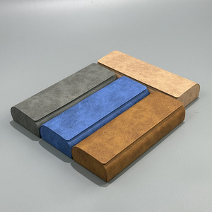 <span class=keywords><strong>Étui</strong></span> <span class=keywords><strong>à</strong></span> <span class=keywords><strong>lunettes</strong></span> rectangulaire anti-pression, fait main, pour <span class=keywords><strong>homme</strong></span> et femme, simple, couleur unie, rétro, boîte de rangement portable, fabrication - Product Image 1