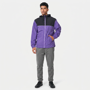 Top Quality Custom <b>Light</b> waight Windproof <b>Jacket</b> Hoodie for Men and Women Casual Adult Windbreaker for Winter Style - Product Image 1