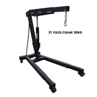 Grue de levage de moteur fixe compacte renforcée AUTO 52KG 2T pour entrepôt de petite taille, levage de marchandises léger