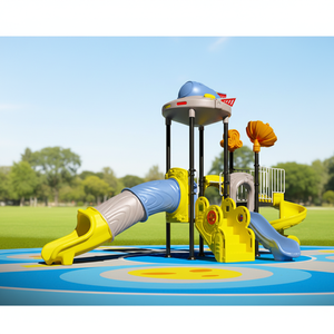 <span class=keywords><strong>Toboggan</strong></span> en plastique populaire pour aire <span class=keywords><strong>de</strong></span> jeux extérieure <span class=keywords><strong>de</strong></span> garderie éducative <span class=keywords><strong>avec</strong></span> structure métallique, capacité supérieure à 500 kg - Product Image 4