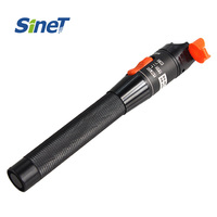 Stylo de test de fibre optique à lumière rouge 5KM 50mW FTTH, localisateur visuel de défauts, détection de point de rupture, connecteur UPC, garantie 1 an, 1 port OEM