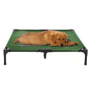 Grundlagen Atmungsaktive Kühlung Erhöhtes Hunde bett mit langlebigen Metallrahmen Oxford Elevated Camping Dog Cot mit hoher Dichte - Product Image 1