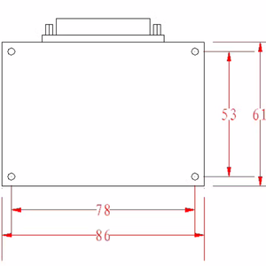 Bảng giao diện tốc độ cao cổng song song DB25 cách ly quang học tốc độ cao linuxcnc - Product Image 4