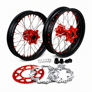 Juego de Ruedas de Motocicleta Supermoto de 17 Pulgadas para Modelos Yamaha YZ125 YZ250 YZ250F YZ450F WR250F WR450F, Kit de Actualización 2001-<span class=keywords><strong>2016</strong></span> - Product Image 6