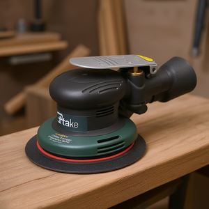 Lijadora Orbital Neumática Ttake de 125 mm, Herramienta de Lijado para Madera y Metal - Product Image 3