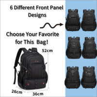 Sac à dos de voyage pour ordinateur portable de grande capacité, 20 pouces, Oxford, tendance, avec port USB, imperméable, doublure en polyester, portable, unisexe, de haute qualité