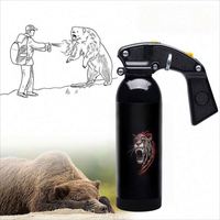 Spray de défense personnel personnalisé avec logo d'ours, puissant, 30 pieds. Spray anti-agression pour la randonnée, 470 ml
