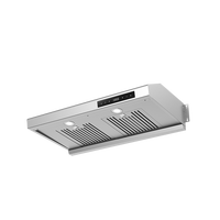 Hotte de cuisine murale électrique ventilée en acier inoxydable, design moderne, haute qualité, prix bas, OEM ODM