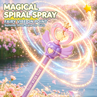 Baguette Magique Princesse en Plastique, Lanceur d'Eau Rotatif, Jouet Canon à Eau Féerique, Jeu d'Été pour Piscine et Plage