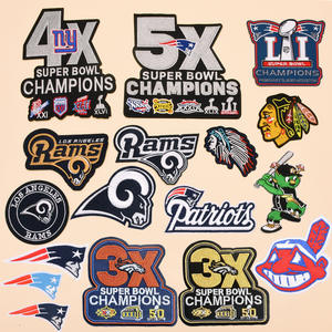 정글 자수 로고 야구팀 패치 & 배지 (동물 모양, 뒷면 접착제) - 의류 및 홈 텍스타일용 중국 도매 - Product Image 1