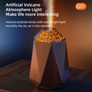 Humidificateur volcanique avec flamme artificielle, ultra-silencieux, brume douce nano, humidificateur d'<span class=keywords><strong>air</strong></span> pour toute la maison, pour l'<span class=keywords><strong>air</strong></span> sec - Product Image 2