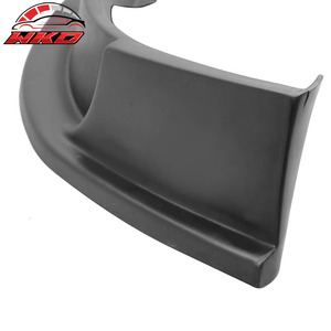 เหมาะสำหรับ Ford Mustang V6 ปี 2010-2012  ลิ้นกันชนหน้า สีดำดิบ - Product Image 6