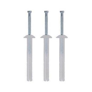 Tassello in Plastica per Cartongesso, Ancoraggio per Pannelli in Gesso, Kit di Isolamento con Ancoraggi in Nylon, 10mm - Product Image 3