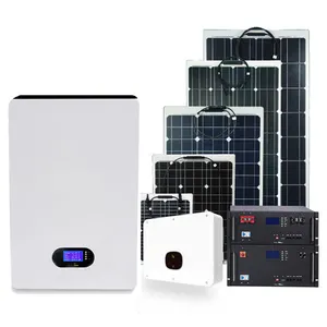 solar energy storage system 51.2V 100Ah lifepo4 battery 48V 200Ah 5KW House hold ESS 10KW solar power system