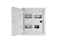Boîtier de distribution électrique en métal, panneau de commande sur rail DIN, coffret pour disjoncteurs MCB RCCB, montage mural