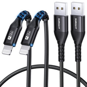 Cable USB de Carga Rápida SUNGUY Tipo A, Trenzado de Nailon, 2m, con Conector Tipo-C, Ecológico, Garantía de 3 Años, Precio de Fábrica - Product Image 3