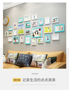 Khung ảnh cắt dán khung ảnh 10 gói 11x14 <span class=keywords><strong>8x10</strong></span> 5x7 khung ảnh cho phòng trưng bày tường trang trí bảng hiển thị kính mực đen - Product Image 4