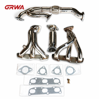 Collecteur d'échappement GRWA pour Nissan Altima SL SE SE-R 2002-2006 3.5L V6 SS201 Poli miroir 1.25mm