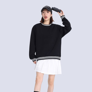 Sudadera con Capucha Personalizable con Logotipo, 350G, Tejida, Ecológica, Bordada, Estampada, Lavada, Formal, de Algodón, Cuello Redondo Holgado - Product Image 5