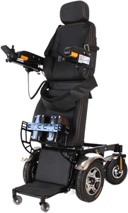 Fauteuil roulant électrique handicapé scooter alimenté avec batteries pour adultes fauteuil roulant électrique extérieur léger - Product Image 4