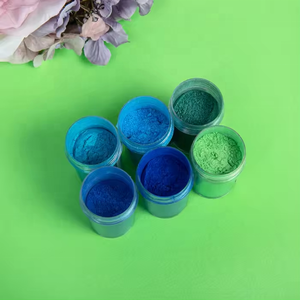 Commercio all'ingrosso resina epossidica di colore Mica in polvere pigmento per auto vernice perla pigmento per pittura di inchiostro melma - Product Image 4