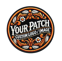 Patchs brodés personnalisés avec logo de club de motards, broderie de luxe, petits patchs amusants à thermocoller pour vêtements